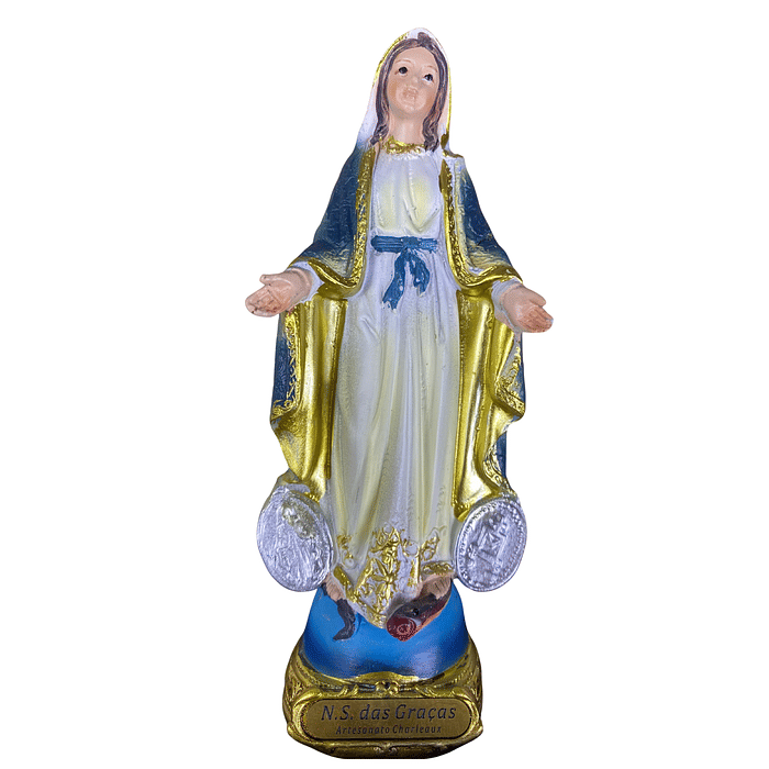 Imagem de Nossa Senhora das Graças de Resina 13cm