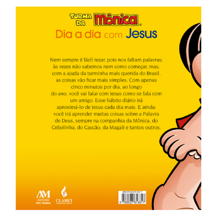 Dia a dia com Jesus - Turma da Mônica (almofadada)
