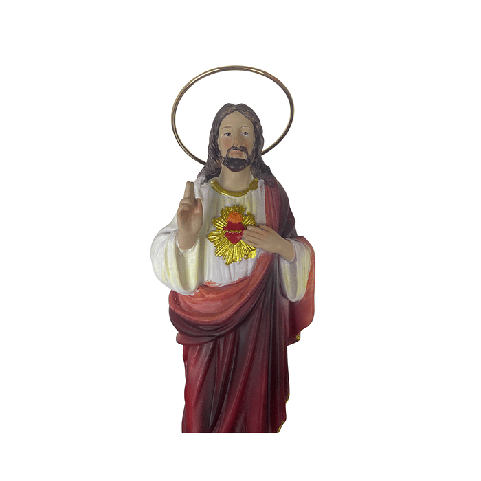 Imagem de Sagrado Coração de Jesus de Resina 20cm