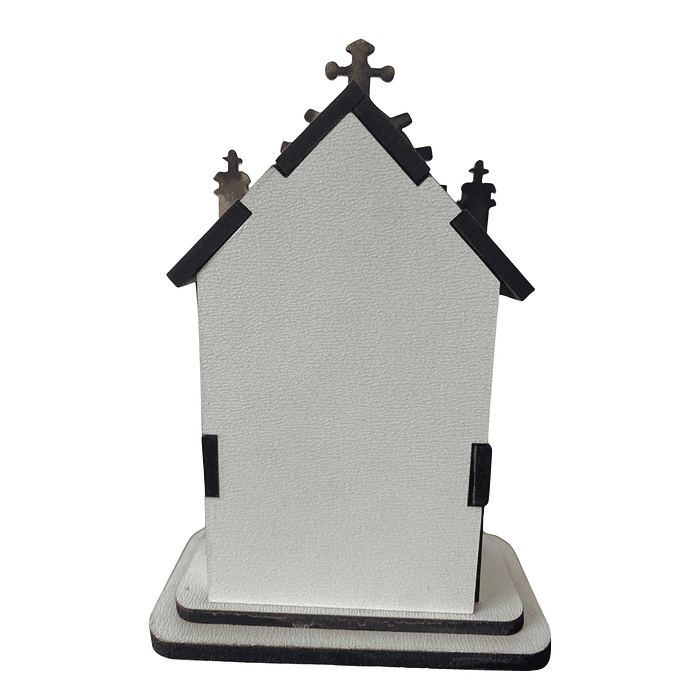 Capela de Nossa Senhora das Graças em MDF 10cm