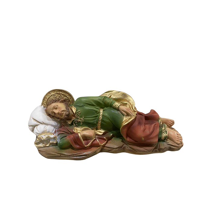 Imagem de São José Dormindo de Resina 20 cm