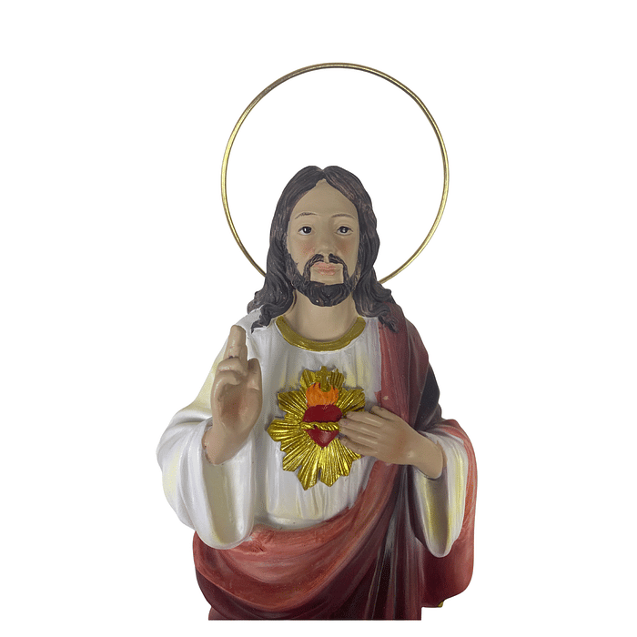Imagem de Sagrado Coração de Jesus de Resina 30 cm