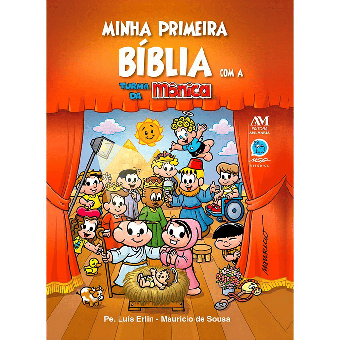 Minha Primeira Bíblia com a Turma da Mônica - Tamanho Pequeno