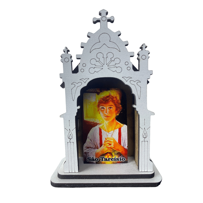 Capela de São Tarcício em MDF 10cm