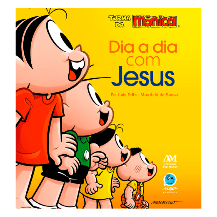 Dia a dia com Jesus - Turma da Mônica (almofadada)