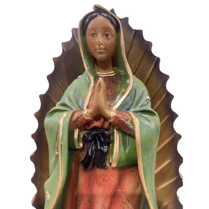 Imagem de Nossa Senhora de Guadalupe Resina de 23 cm