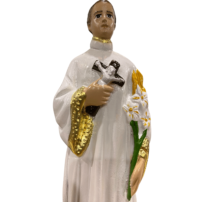 Imagem de São Luiz Gonzaga de Resina 21 cm