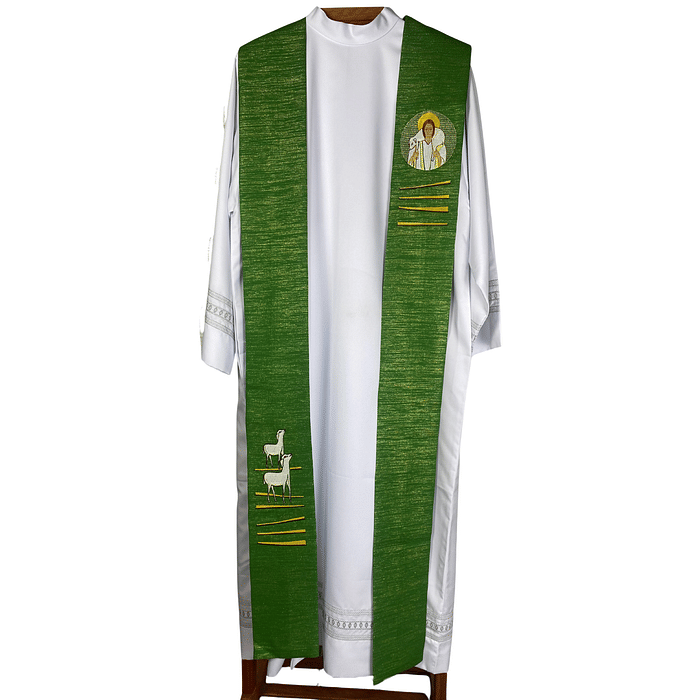 Estola Sacerdotal Bordada Tamanho M