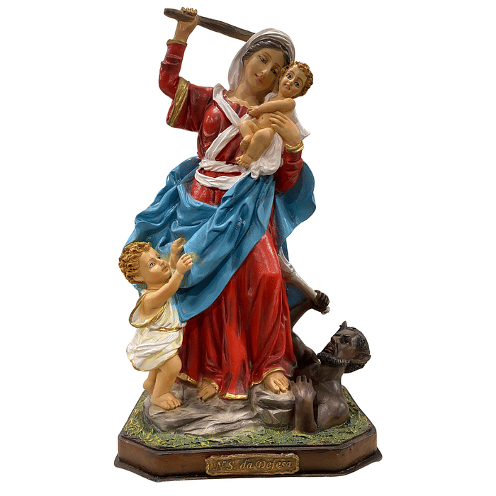 Imagem de Nossa Senhora da Defesa de Resina 31 cm