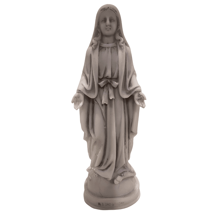 Imagem de Nossa Senhora das Graças de Pó de Mármore 21 cm