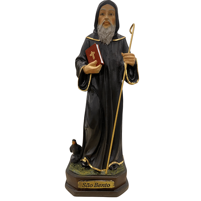 Imagem de São Bento de Resina 21 cm