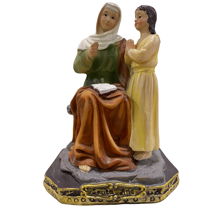 Imagem de Santa Ana de Resina 11 cm