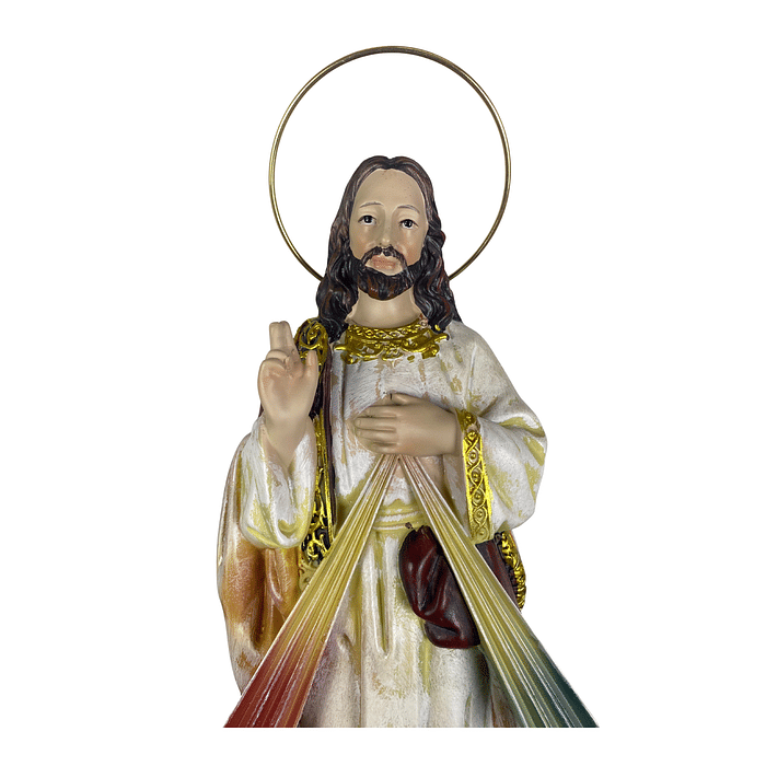 Imagem de Jesus Misericordioso de Resina 30cm