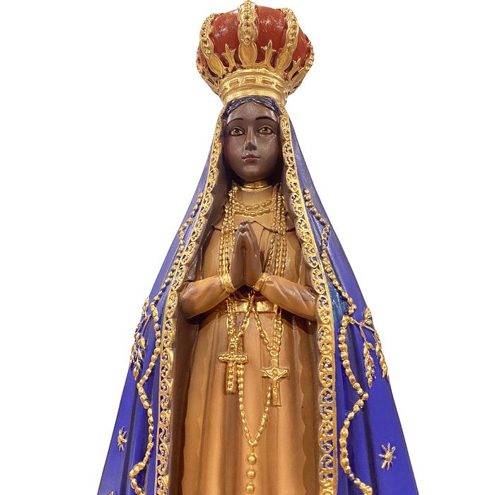 Imagem de Nossa Senhora Aparecida de Resina 37 cm