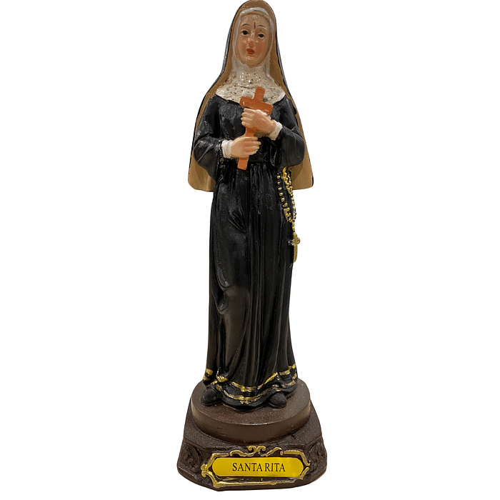 Imagem de Santa Rita de Resina 15 cm