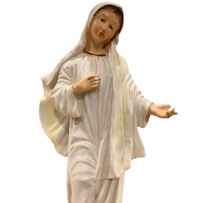 Imagem de N Sra Rainha da Paz de Resina 20 cm