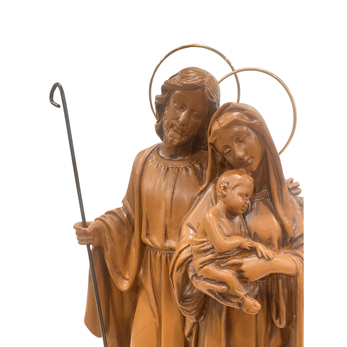 Imagem da Sagrada Família de Resina 31 cm