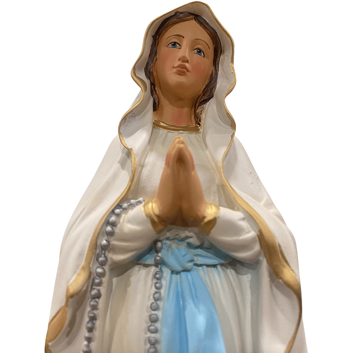 Imagem de Nossa Senhora de Lourdes de Resina 30 cm