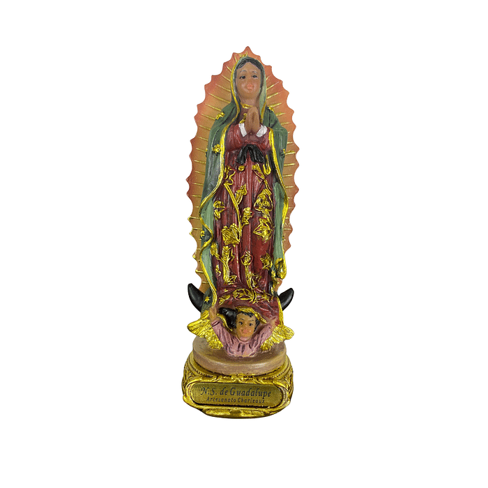 Imagem de Nossa Senhora de Guadalupe de Resina Importada 13 cm