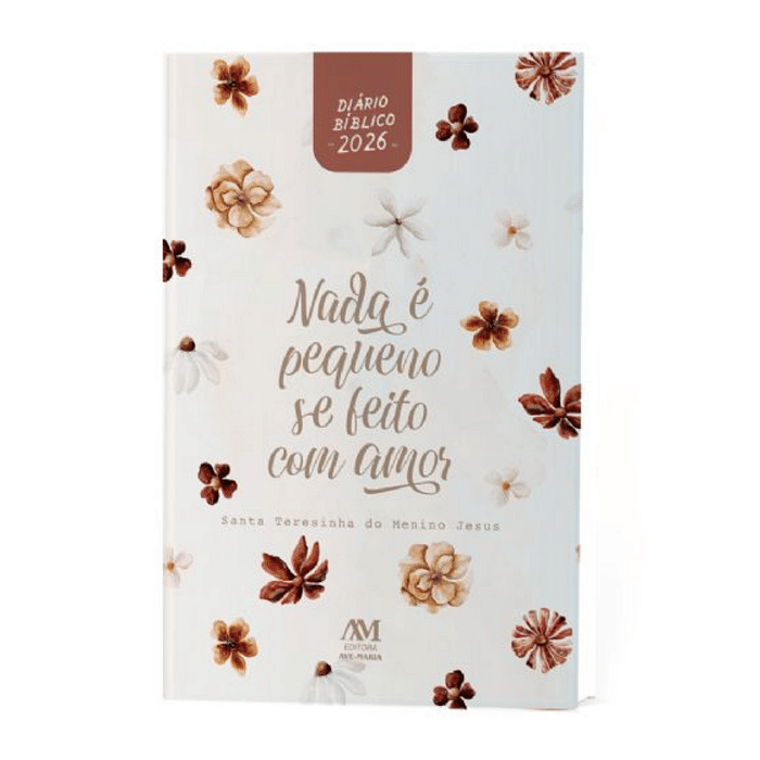 Diário Bíblico 2026 - Capa Dura - Santa Teresinha