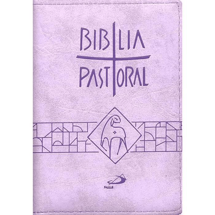 Bíblia Pastoral - Zíper - Média - Roxa