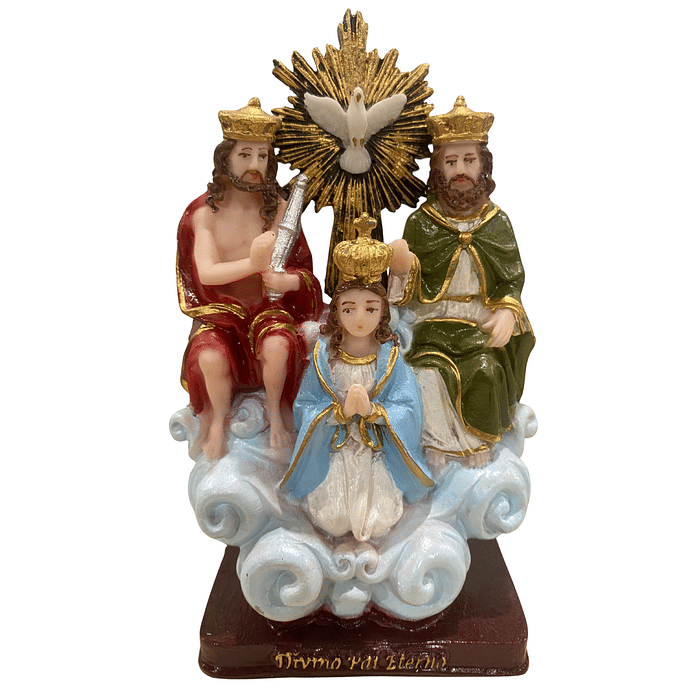 Imagem do Divino Pai Eterno de Resina 17 cm