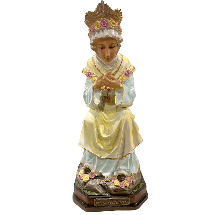 Imagem de Nossa Senhora de La Salette de Resina 30 cm