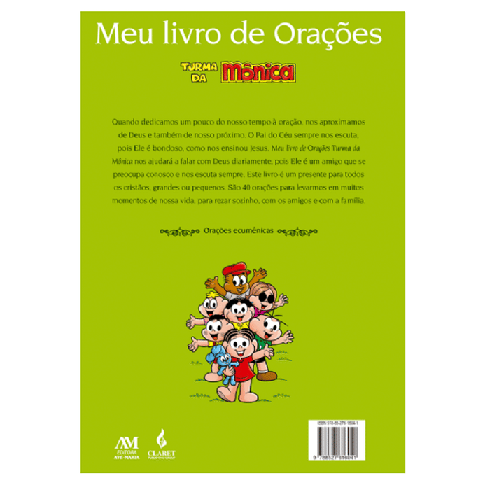 Meu Livro de Orações Turma da Mônica