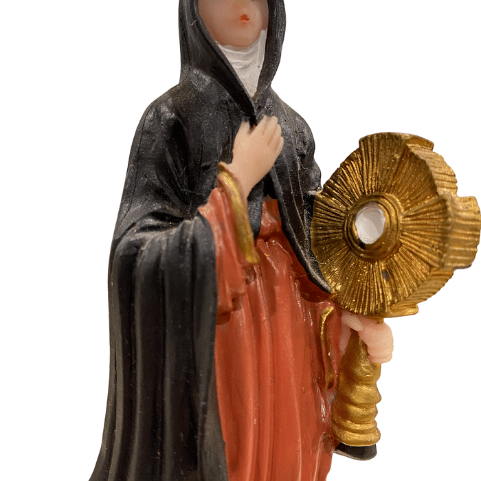 Imagem de Santa Clara de Resina 15 cm