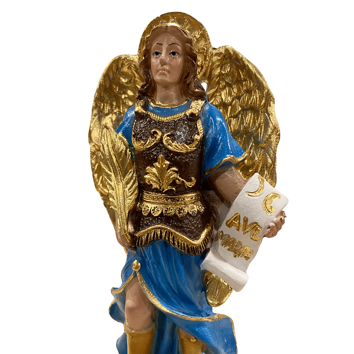 Imagem de São Gabriel Arcanjo de Resina 16 cm
