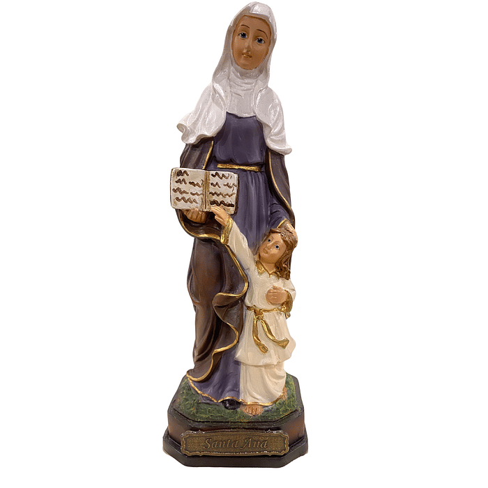 Imagem de Santa Ana de Resina 23 cm