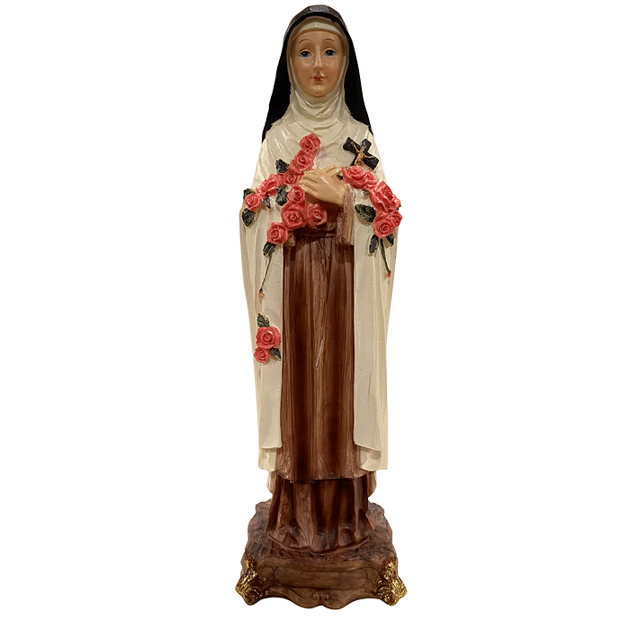 Imagem de Santa Teresinha de Resina 31 cm