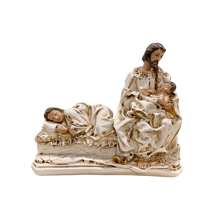 Imagem Deixa a Mãe Descansar de Resina 17 cm