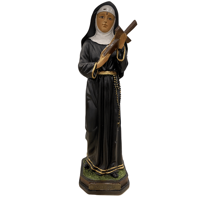 Imagem de Santa Rita de Resina 30 cm