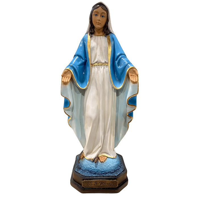 Imagem de Nossa Senhora das Graças de Resina 30 cm