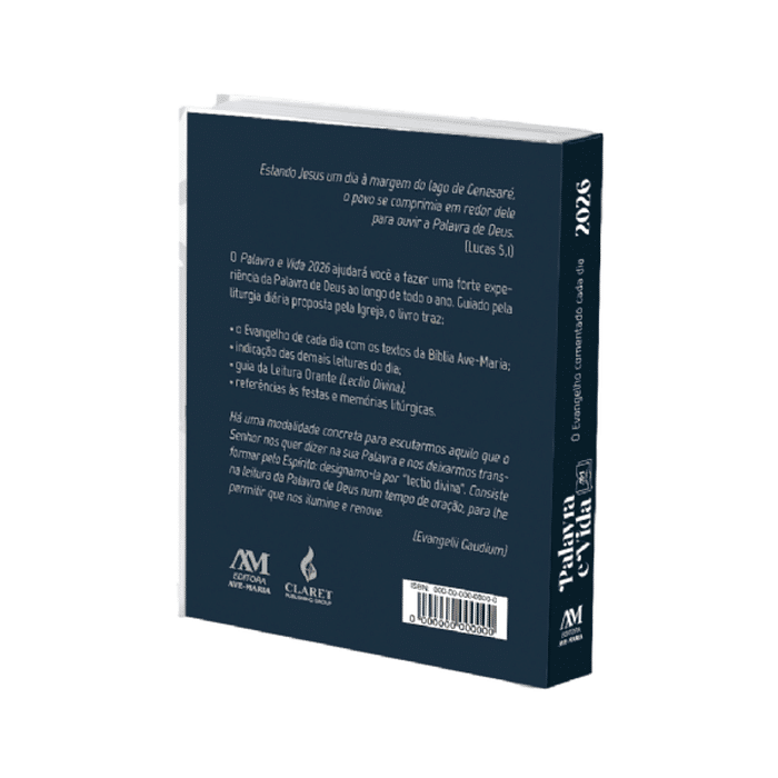 Palavra e Vida - 2026 - capa cristal