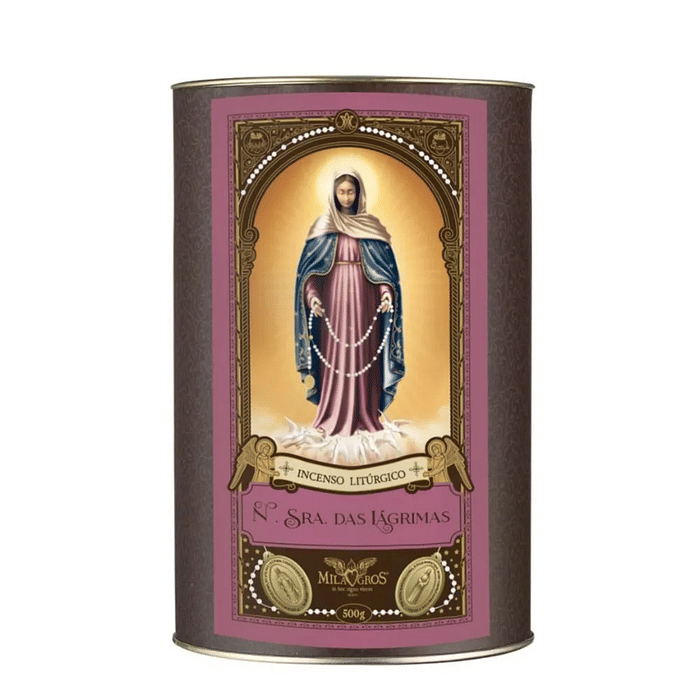 Incenso Litúrgico de N Sra das Lágrimas - 500 g