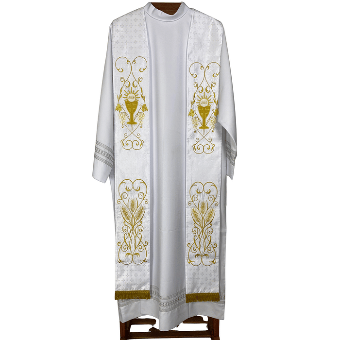 Estola Sacerdotal Bordada Tamanho M