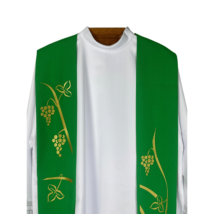 Estola Sacerdotal Bordada Tamanho G