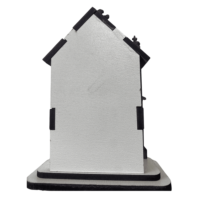 Capela de São Francisco em MDF 10cm