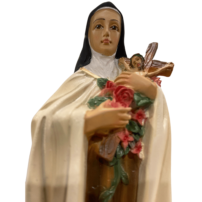 Imagem de Santa Teresinha de Resina 22 cm