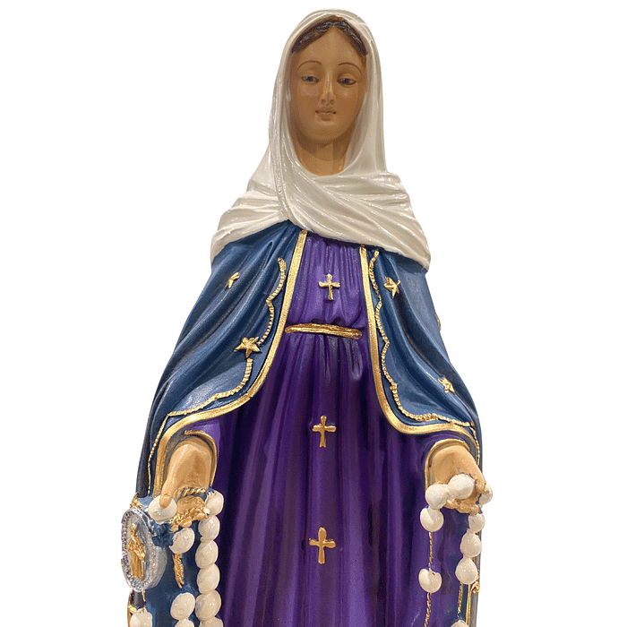 Imagem de Nossa Senhora das Lágrimas de Resina 31 cm