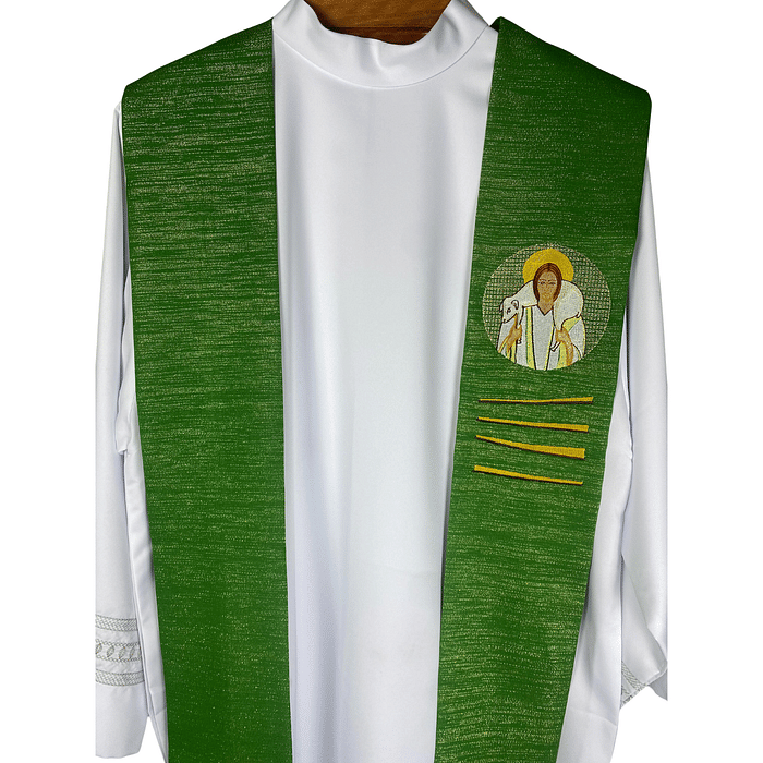 Estola Sacerdotal Bordada Tamanho M