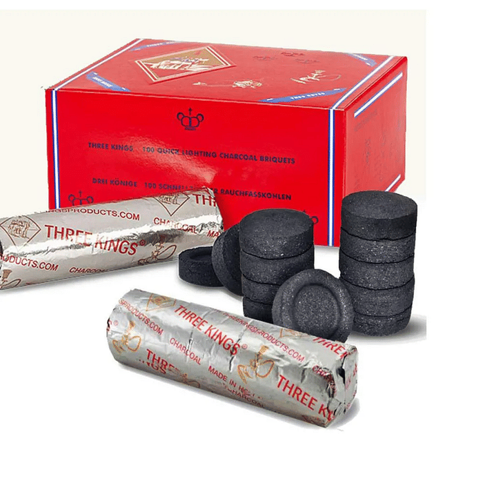 Carvão Litúrgico Holandês - 100 Pastilhas 33 MM