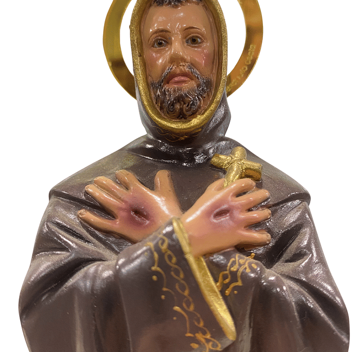 Imagem de São Francisco de Assis de Resina 31 cm