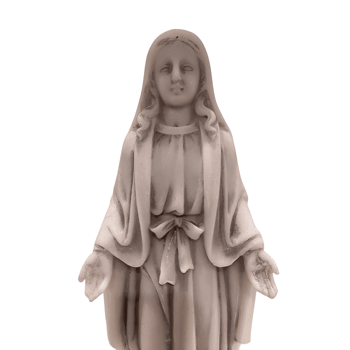 Imagem de Nossa Senhora das Graças de Pó de Mármore 21 cm