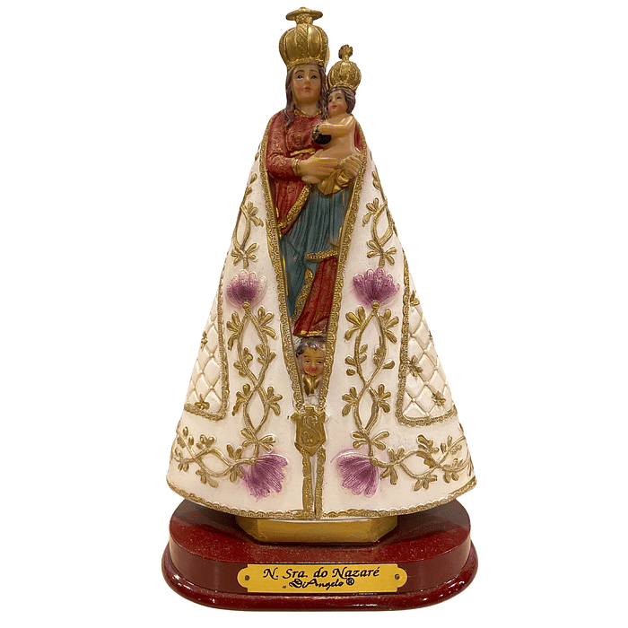 Imagem de Nossa Senhora de Nazaré de Resina 22 cm
