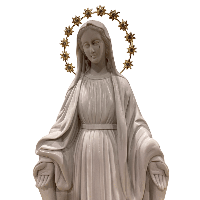 Imagem de Nossa Senhora das Graças de Mármore 33 cm