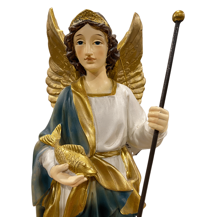 Imagem de São Rafael Arcanjo de Resina 30 cm