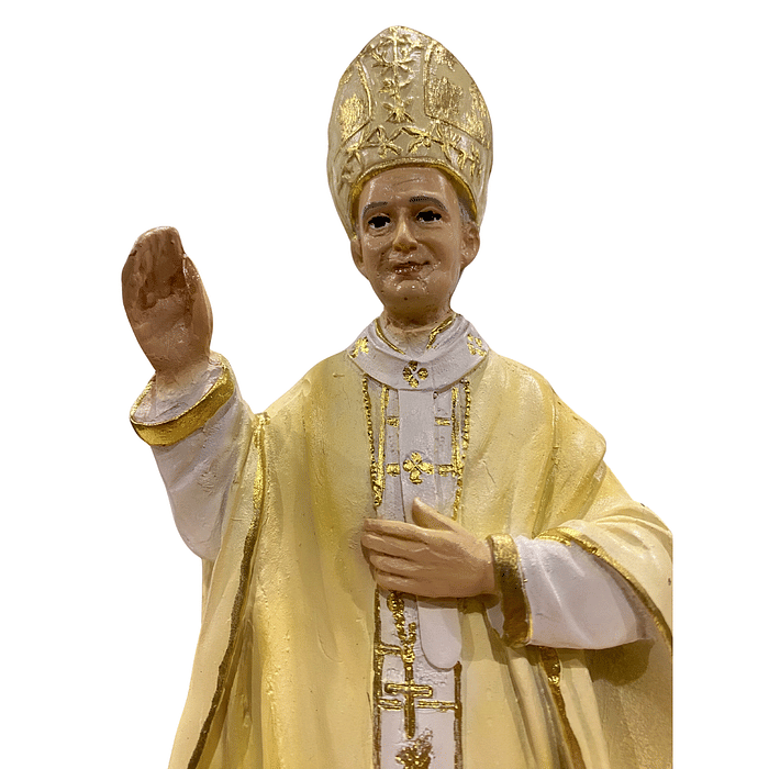 Imagem de São João Paulo II de Resina 24 cm